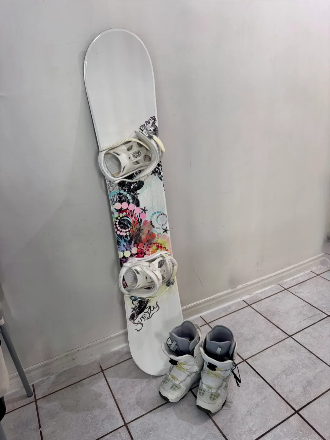 K2 Luna Snowboard with Bindings thumbnail