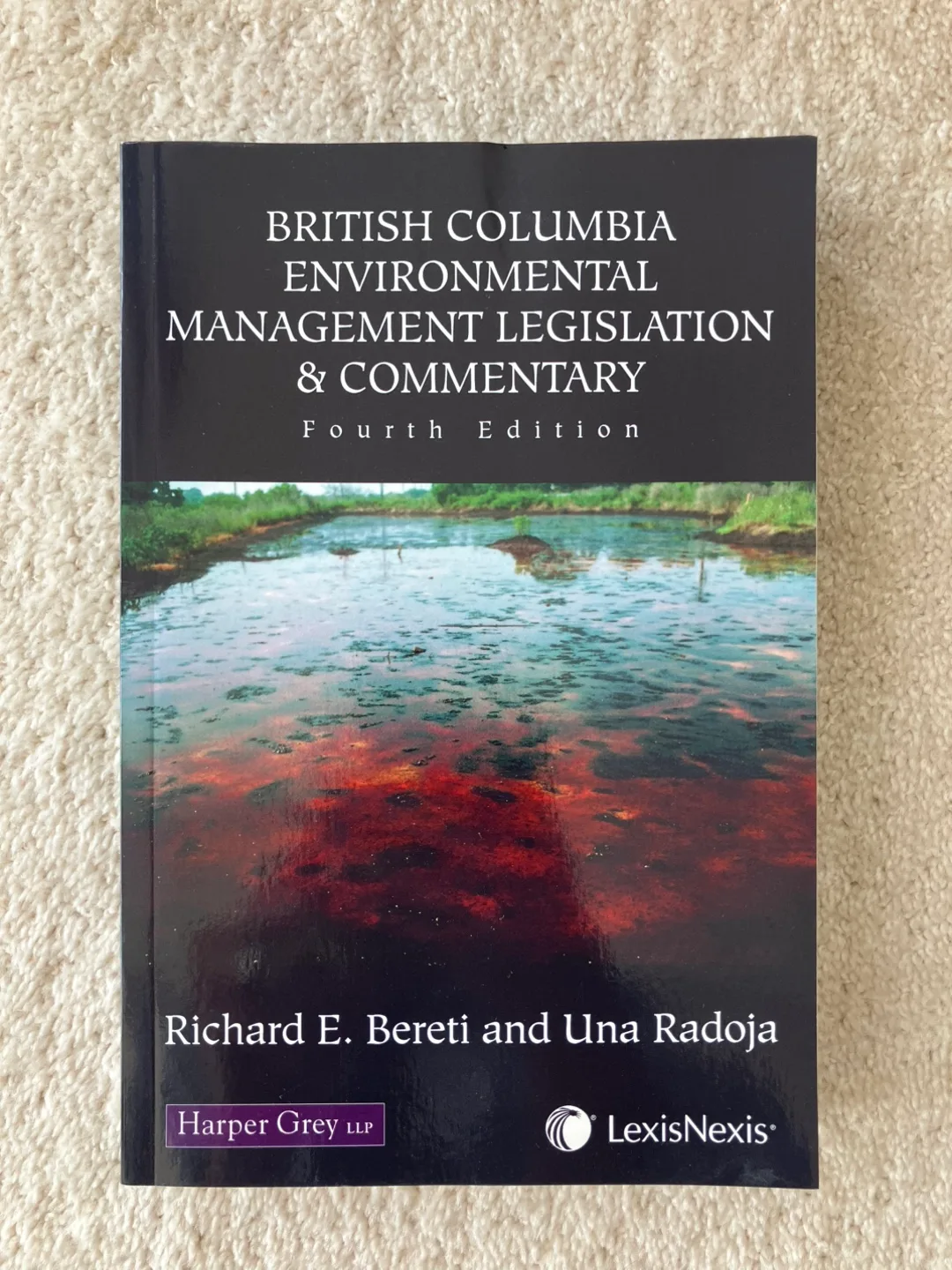 BC Environmental Management Law book 🇨🇦 thumbnail