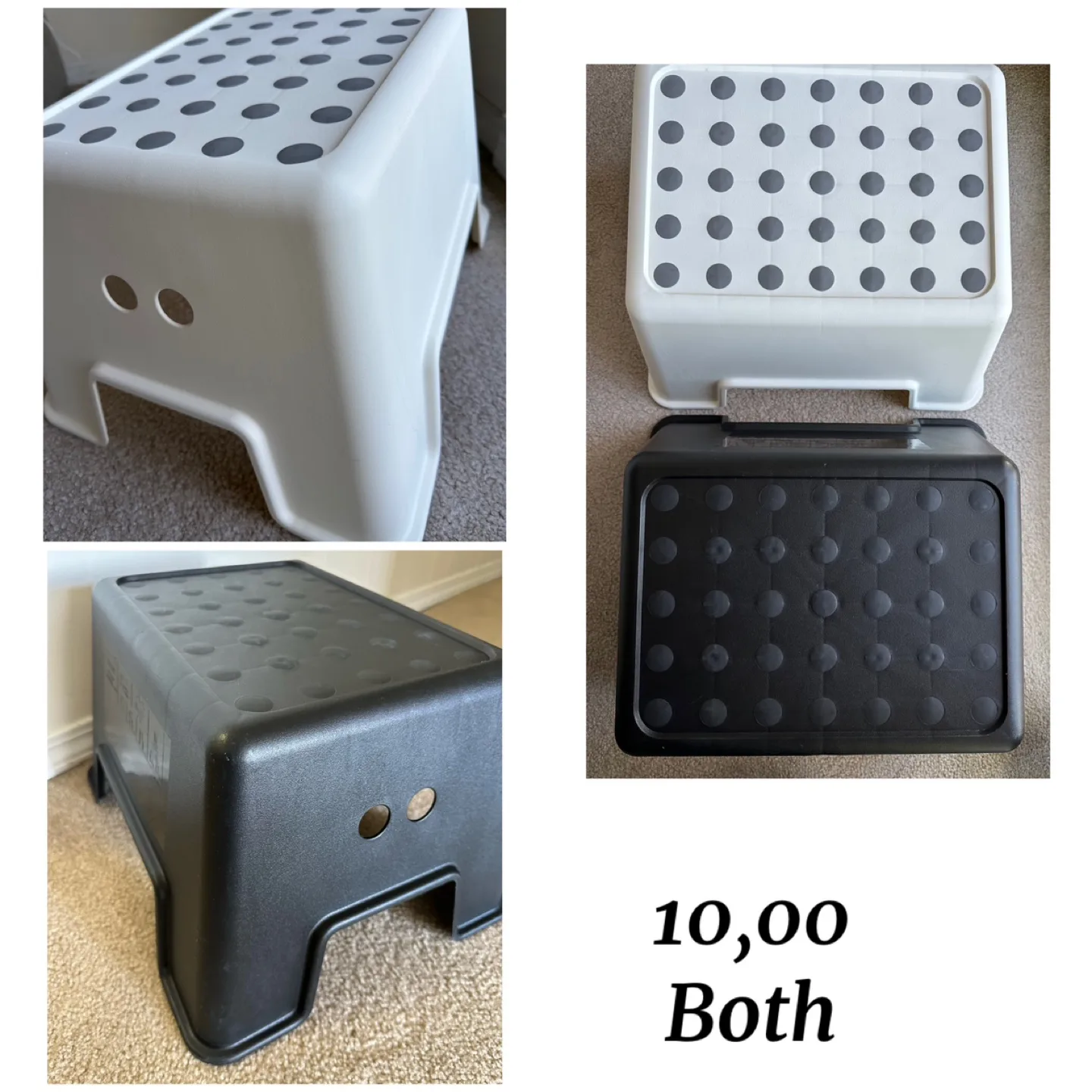 IKEA Step Stool - Black & White thumbnail