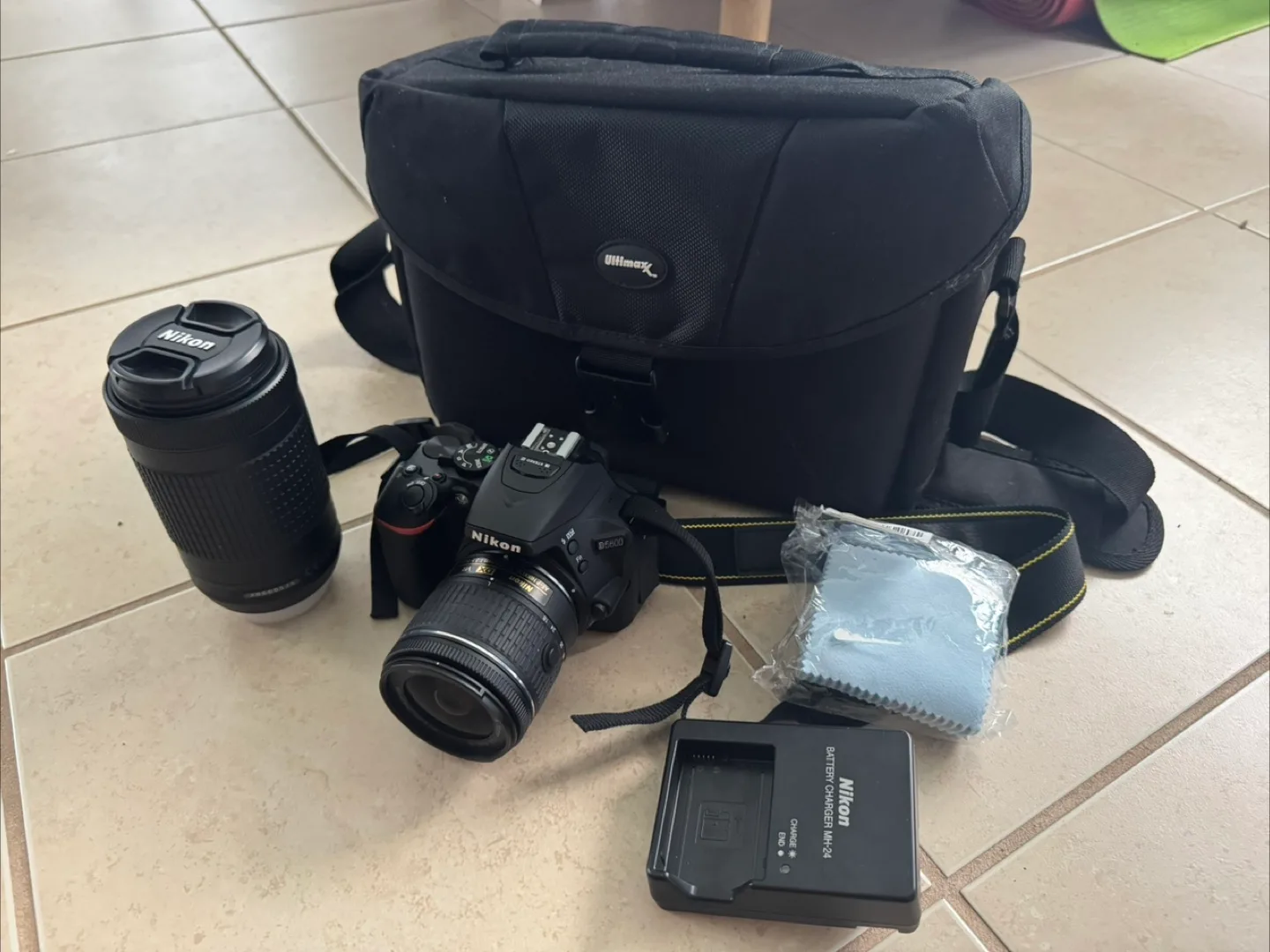 Nikon D5600 DSLR Camera with 2 Lenses