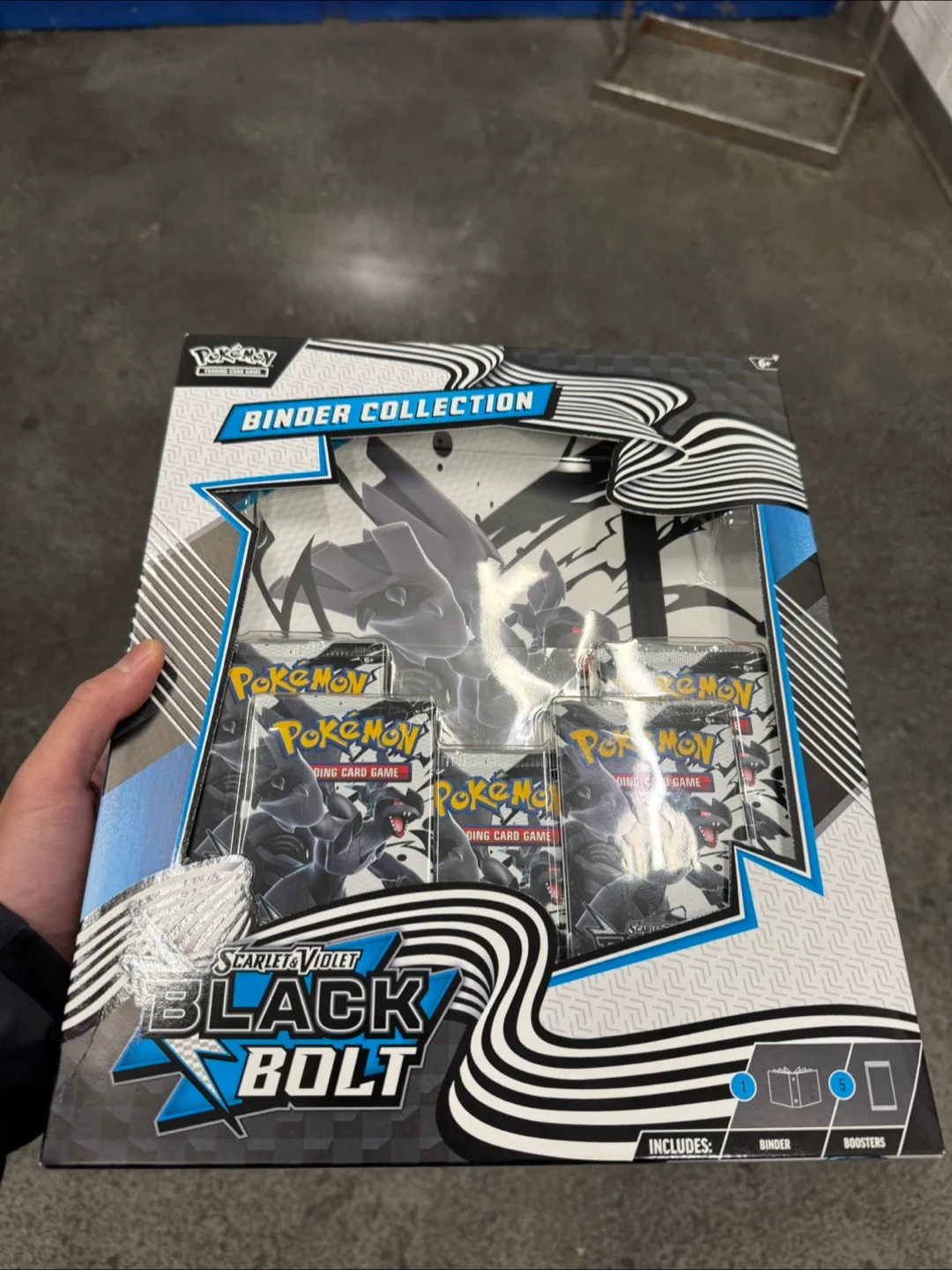 Pokemon Black bolt binder collection- SEALED thumbnail