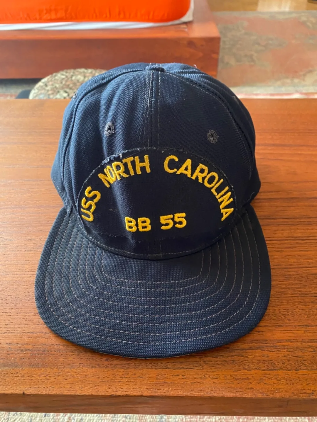 USS North Carolina BB 55 Baseball Cap thumbnail