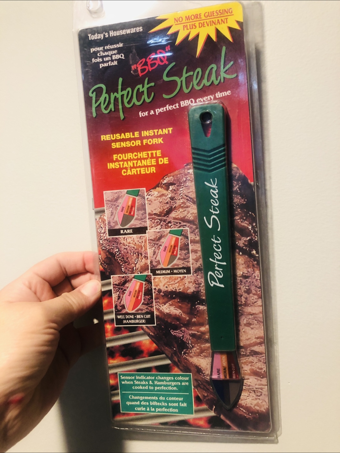 🇨🇦 Today's Housewares BBQ Perfect Steak Sensor Fork - photo 2
