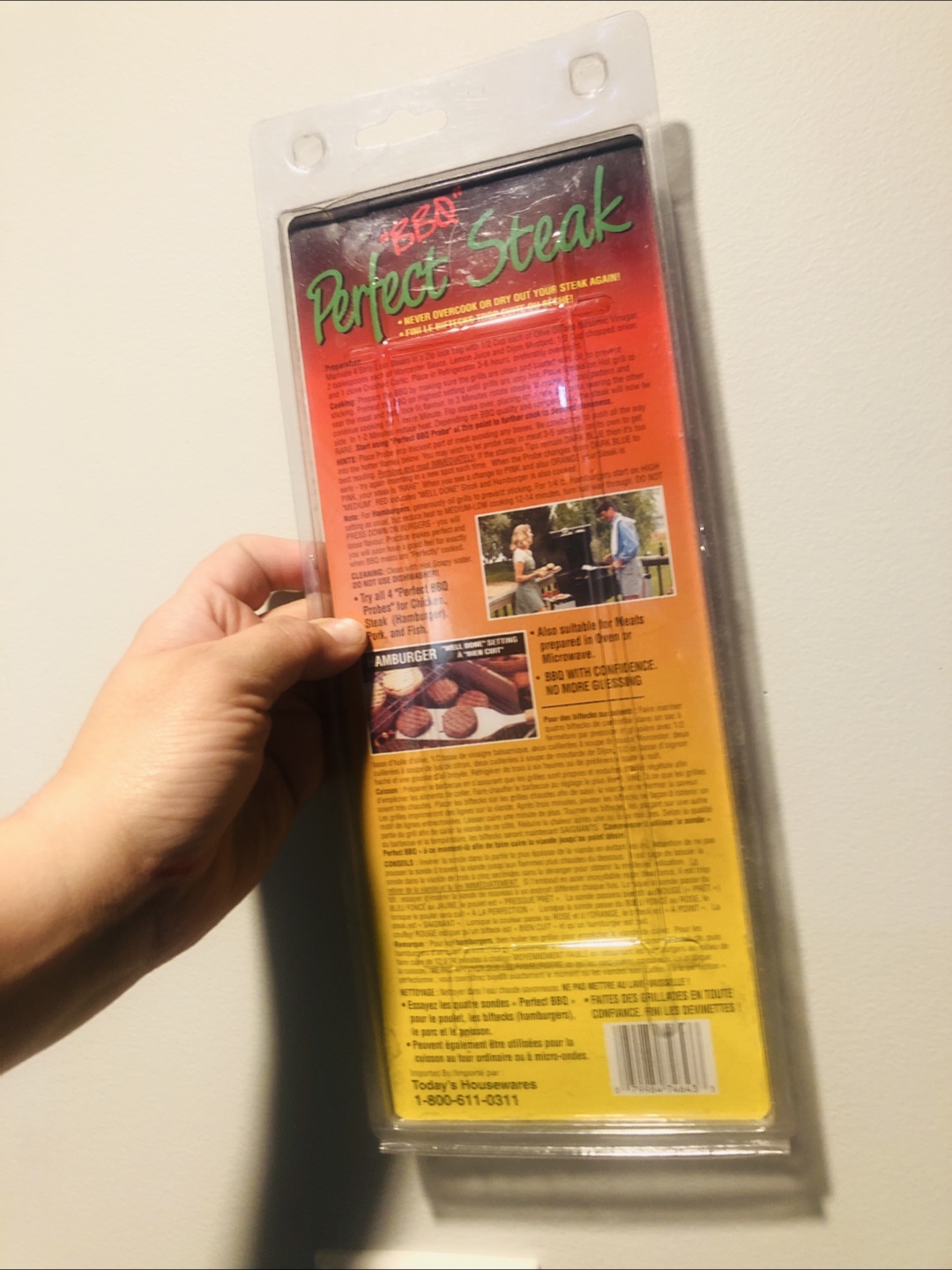 🇨🇦 Today's Housewares BBQ Perfect Steak Sensor Fork - photo 3