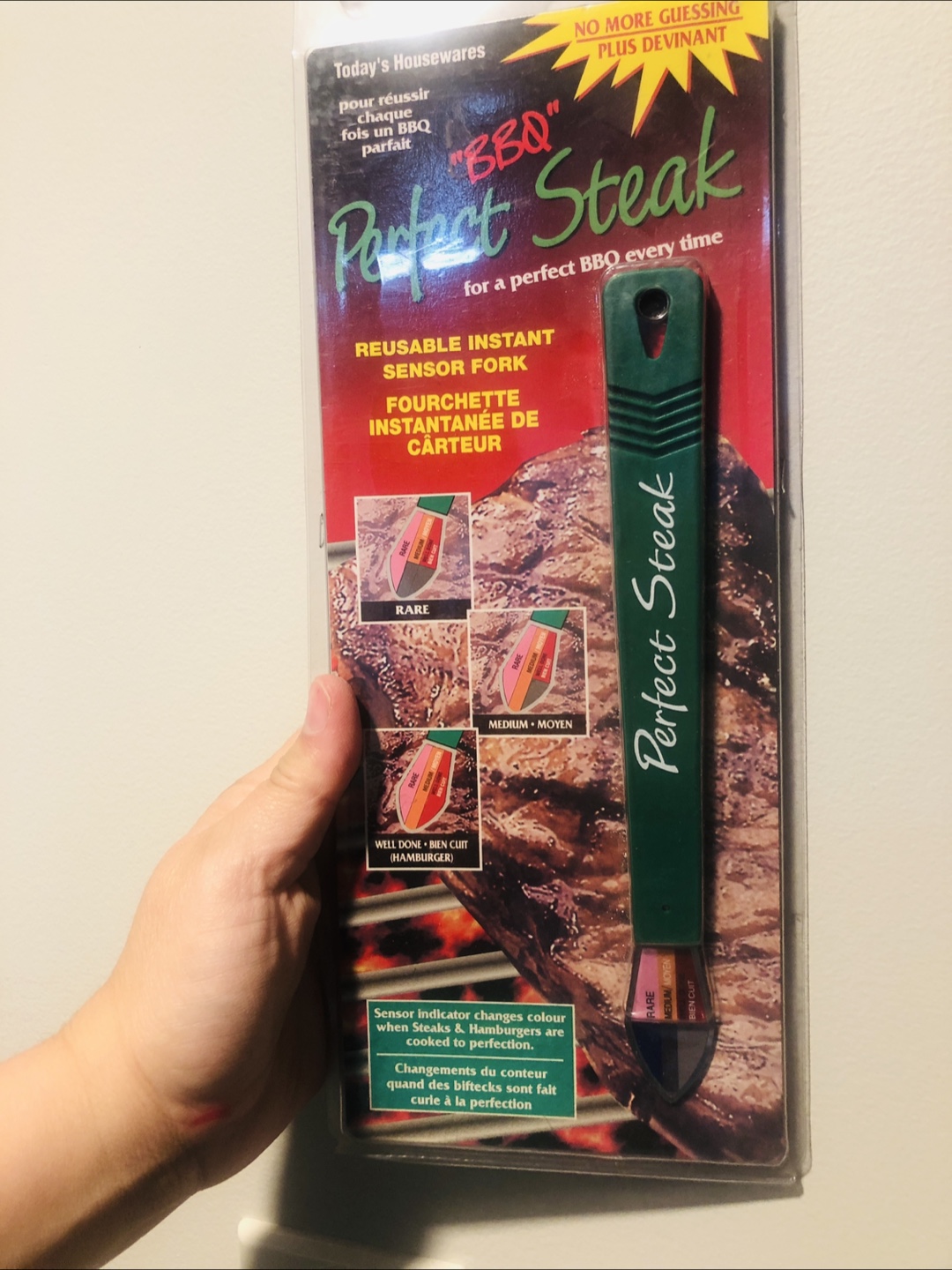 🇨🇦 Today's Housewares BBQ Perfect Steak Sensor Fork - photo 4