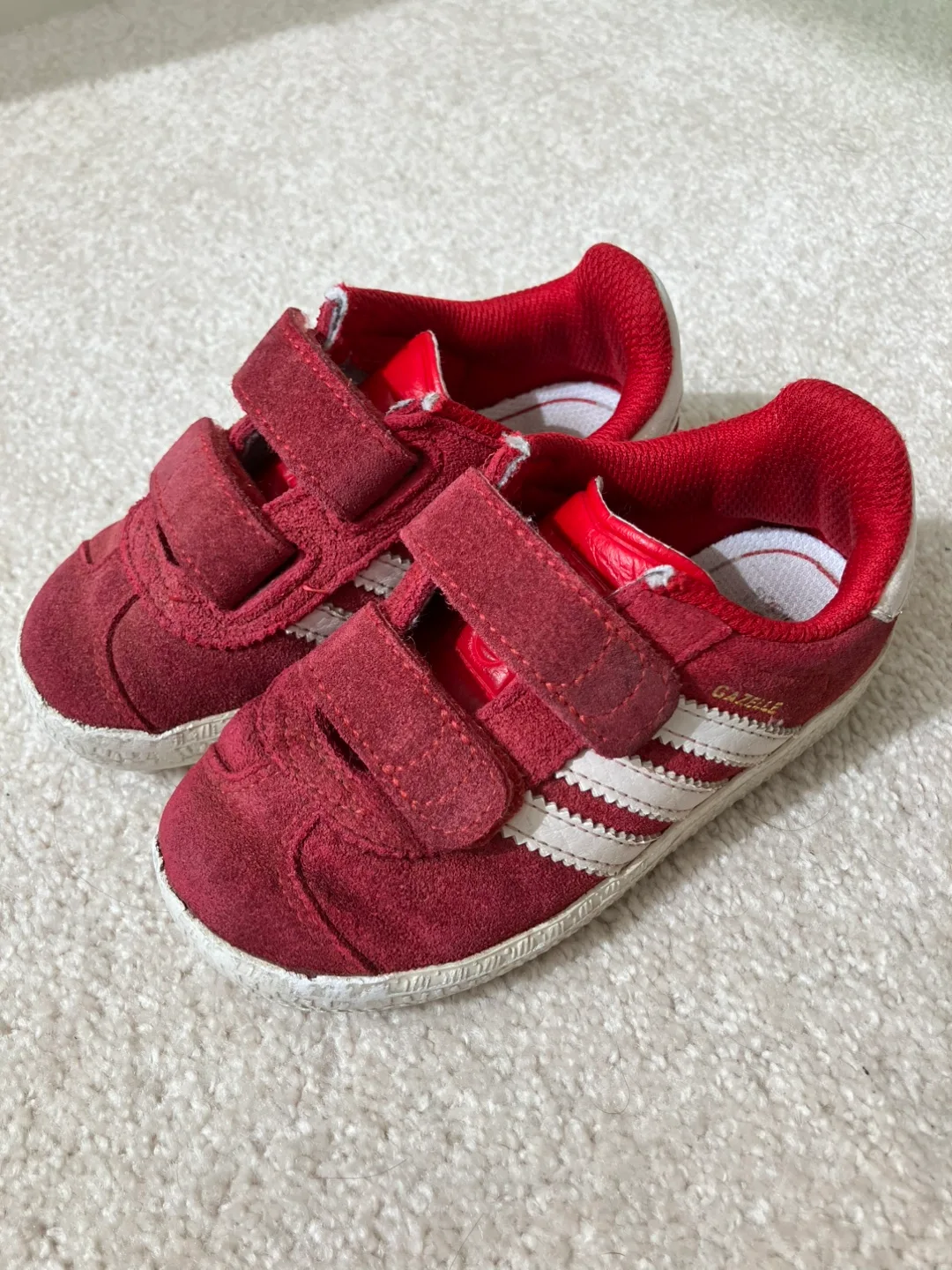 Adidas Gazelle toddler shoes (size 7) 🇨🇦 thumbnail
