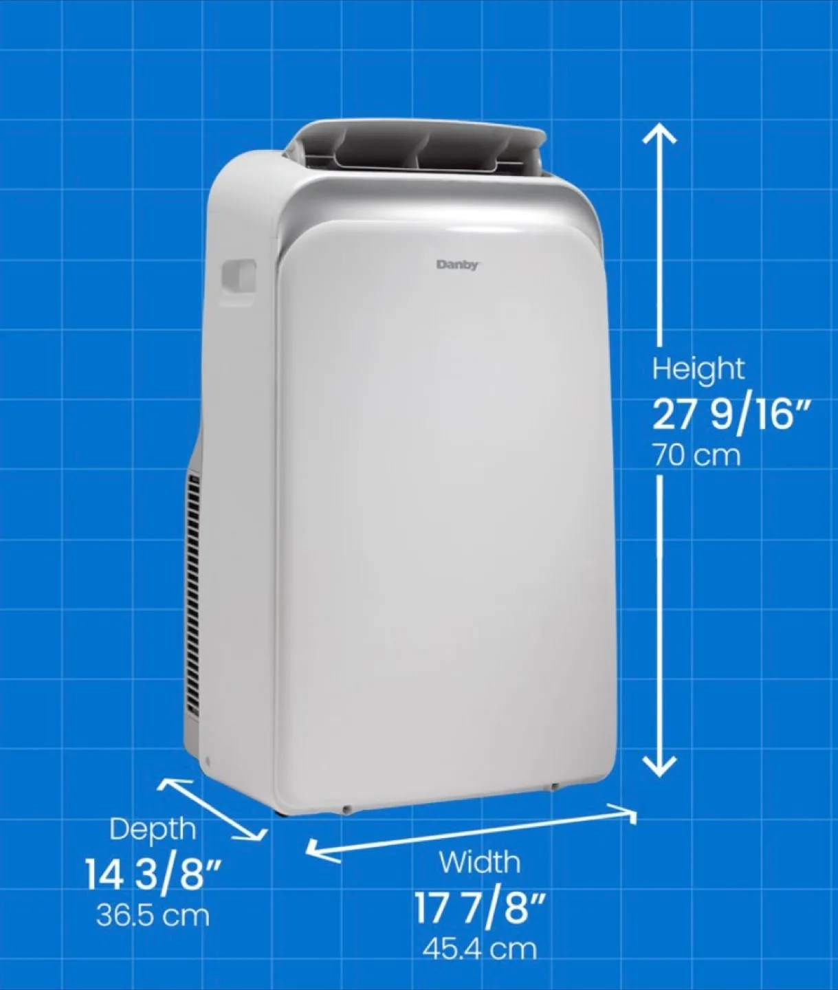 Danby Designer Portable Air Conditioner in white image indicator(5)