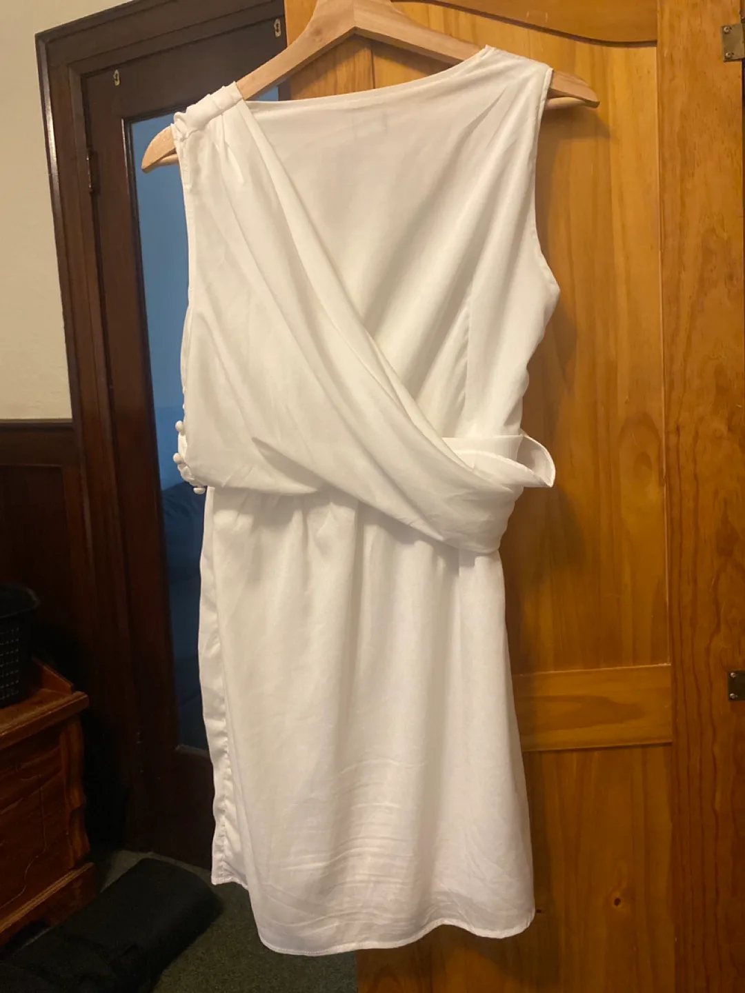 NBD White Sleeveless Mini Dress image indicator(2)