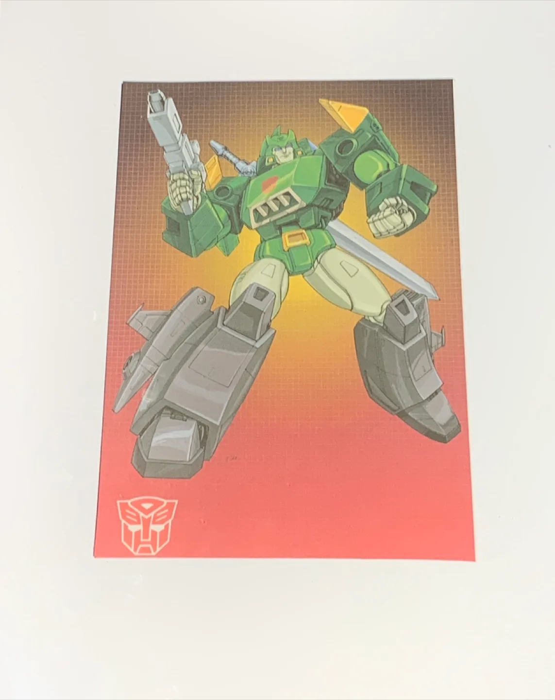 Two Framed and matted Transformers Prints Springer and Sixshot image indicator(4)