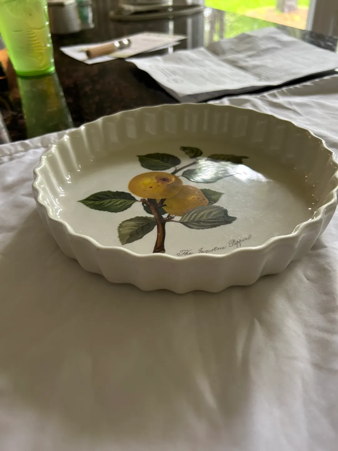 Portmeirion Botanic Garden Tart Dish thumbnail
