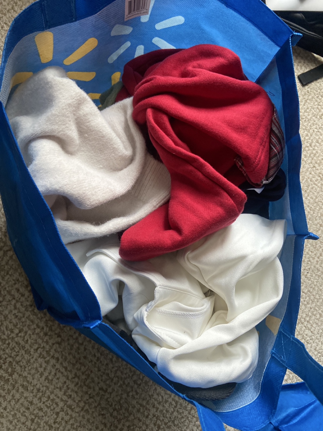 Free bag of assorted clothing
