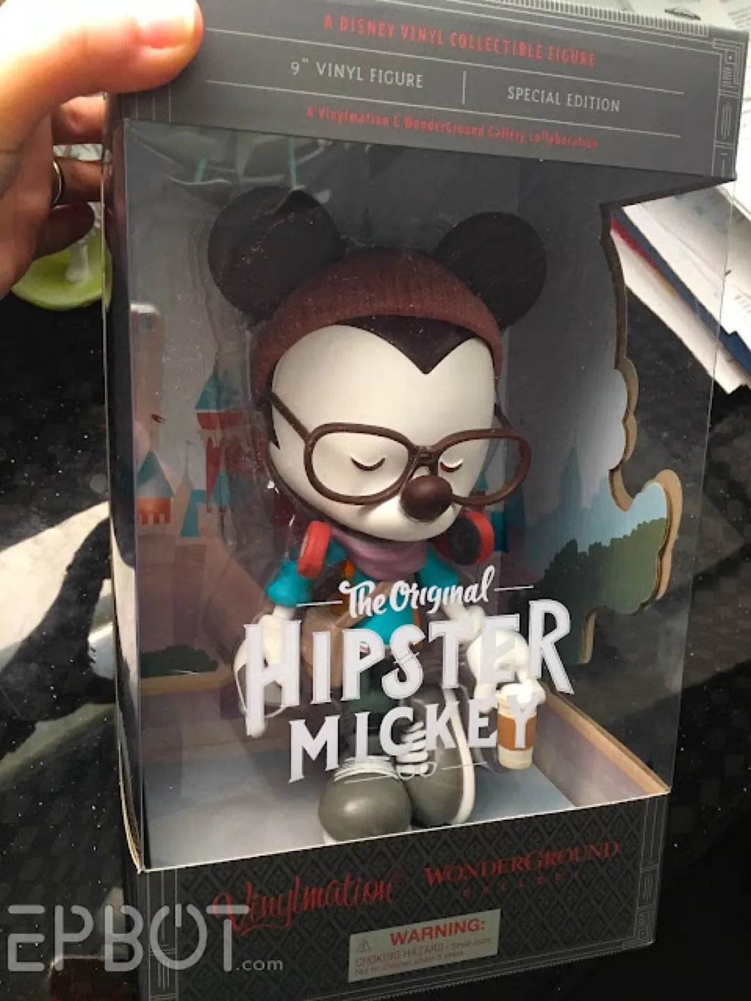 Disney Vinyl Hipster Mickey 9" Figure 🥕 thumbnail