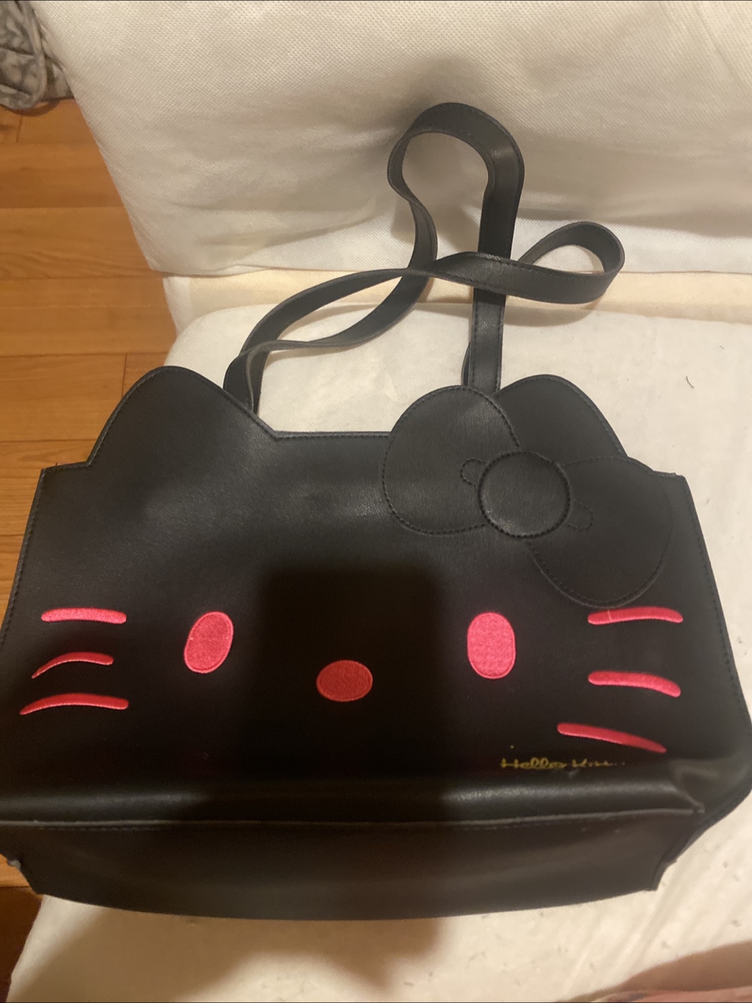 Hello Kitty Black Tote Bag
