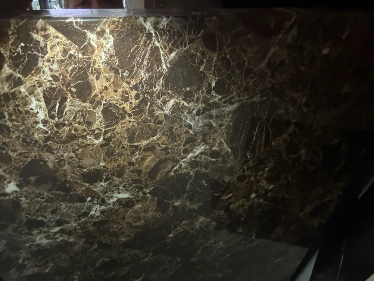 Brown Marble Dining Table with 4 Chairs image indicator(3)