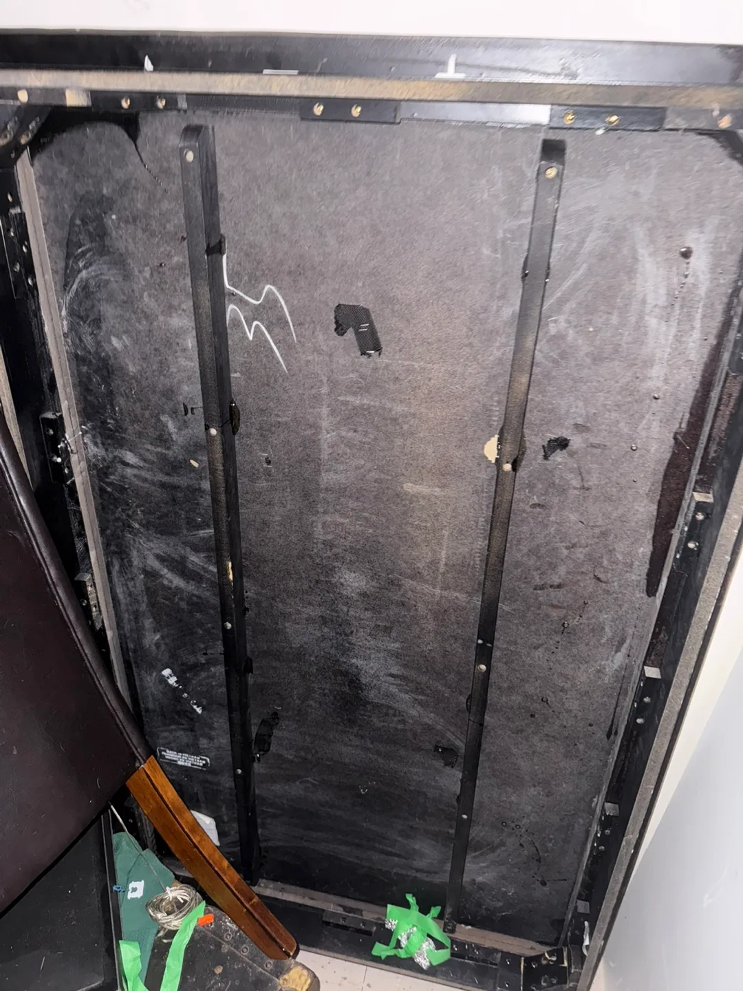 Brown Marble Dining Table with 4 Chairs image indicator(2)