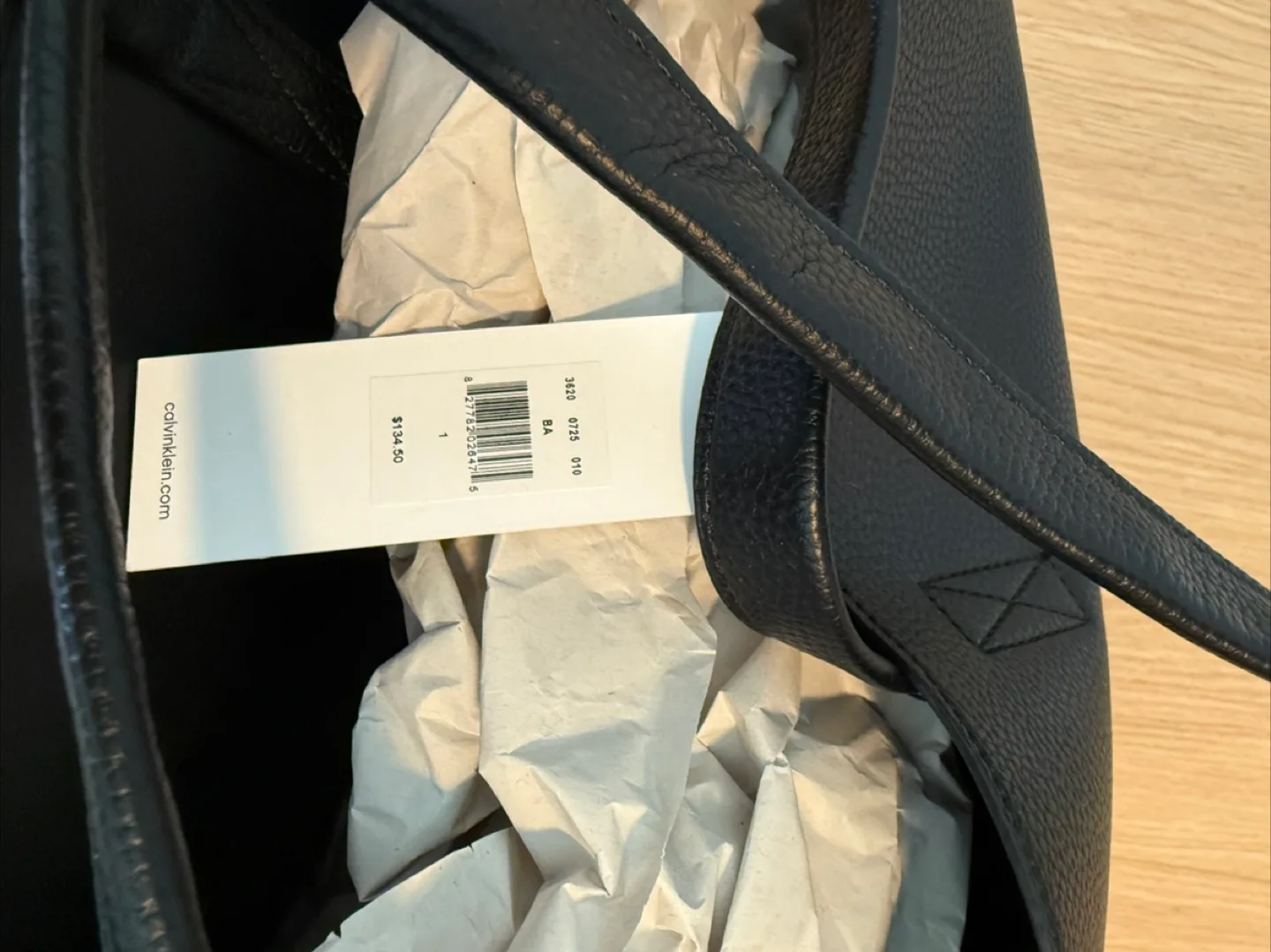 New Calvin Klein Black Tote Bag image indicator(2)