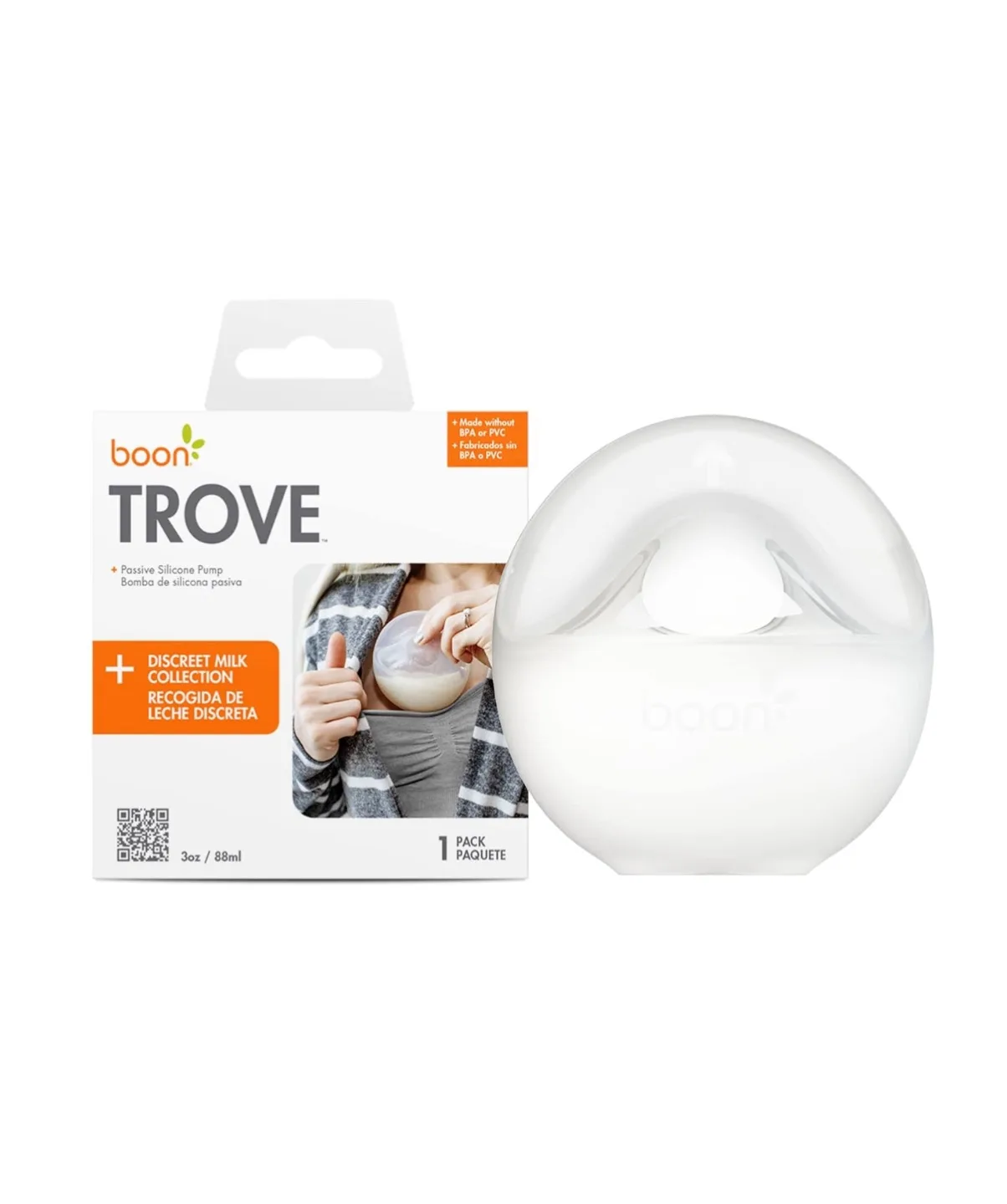 Boon Trove Passive Silicone Breast Pump thumbnail