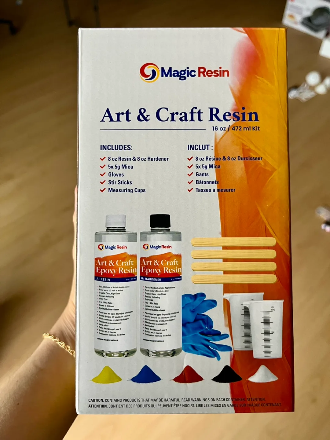 Magic Resin Art & Craft Epoxy Kit – Brand New! thumbnail