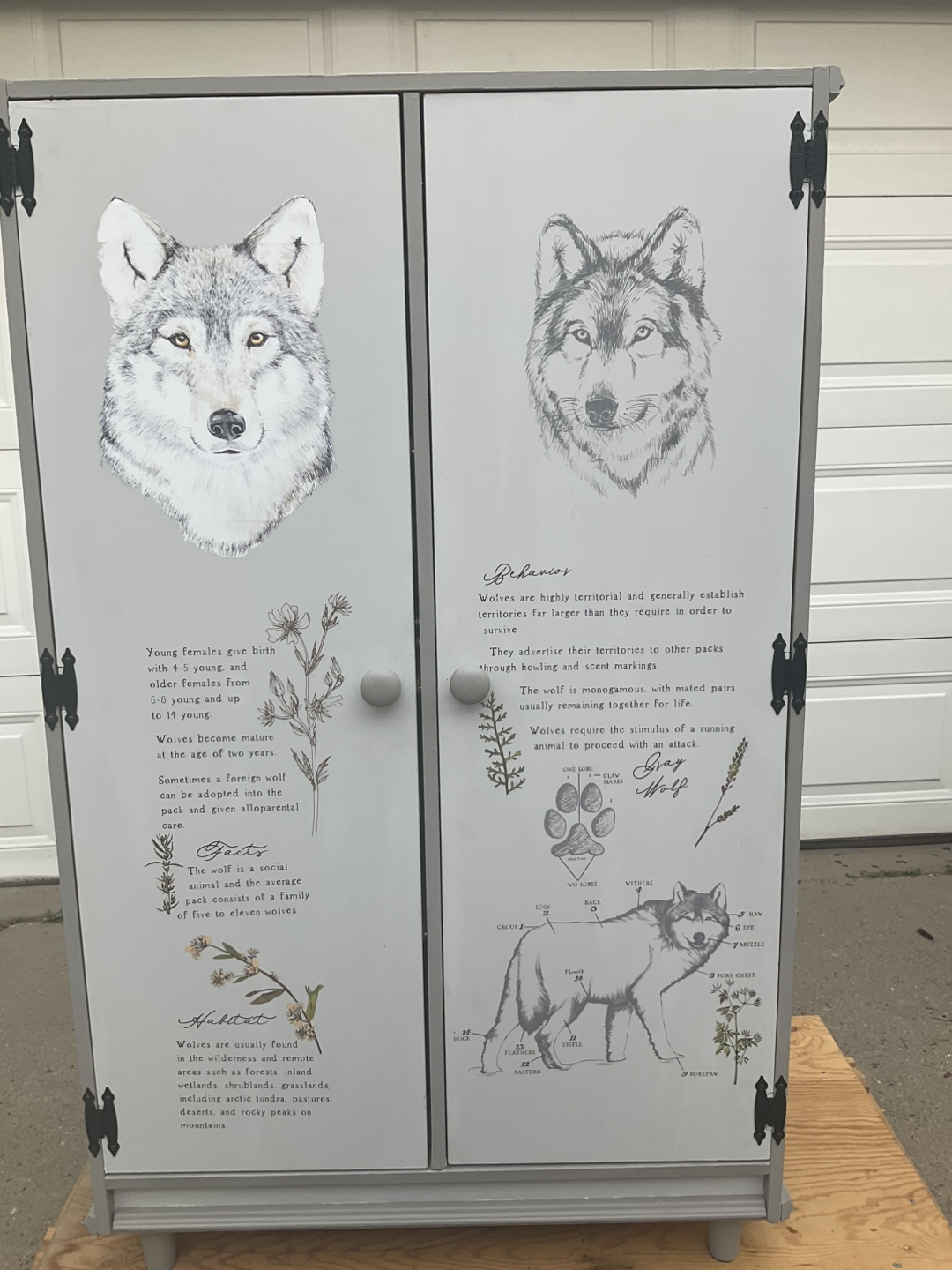 Wolf Print Wardrobe - photo 4