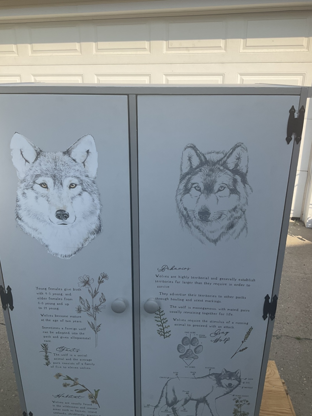 Wolf Print Wardrobe - photo 2