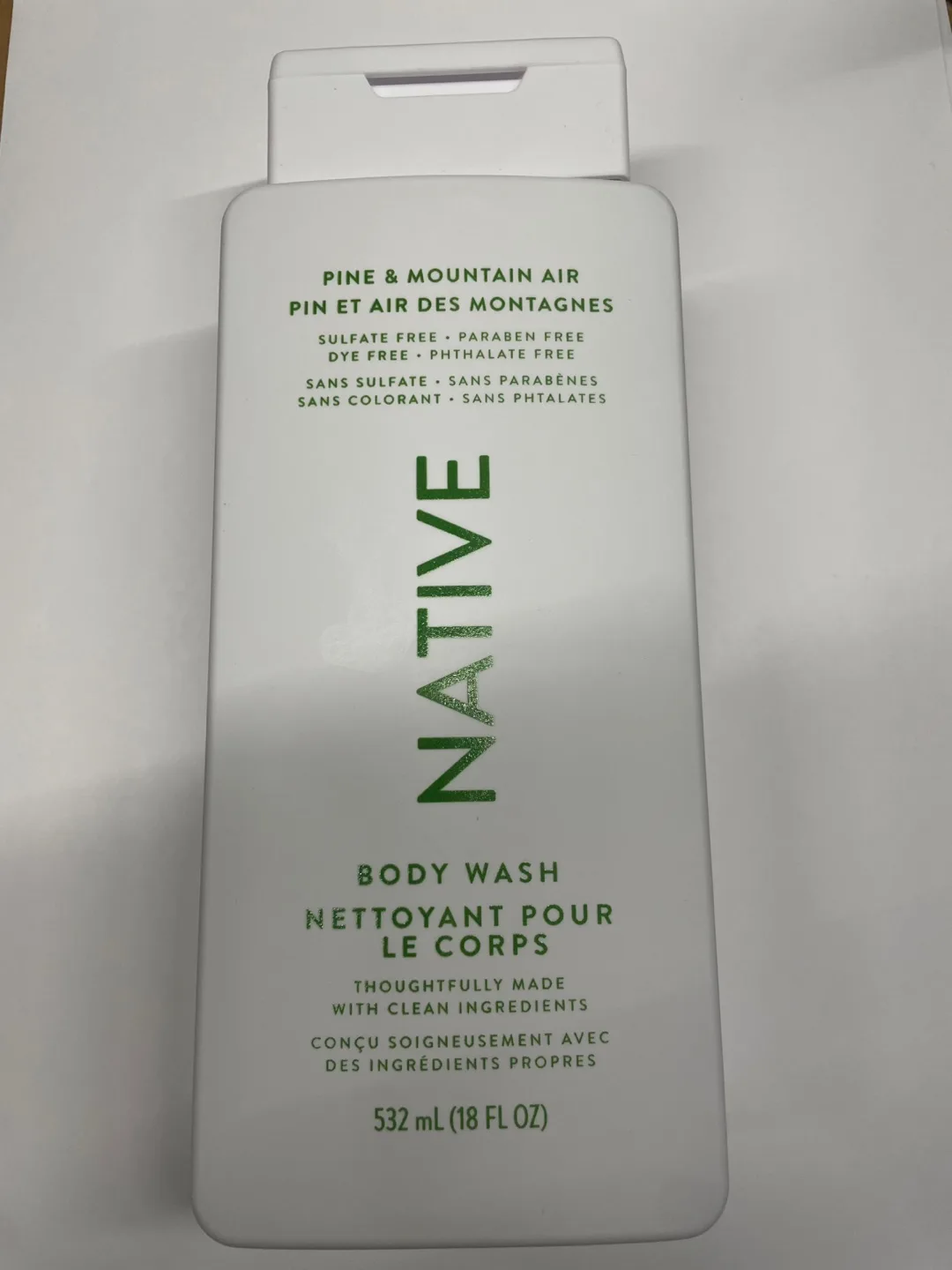 Native Pine & Mountain Air Body Wash thumbnail