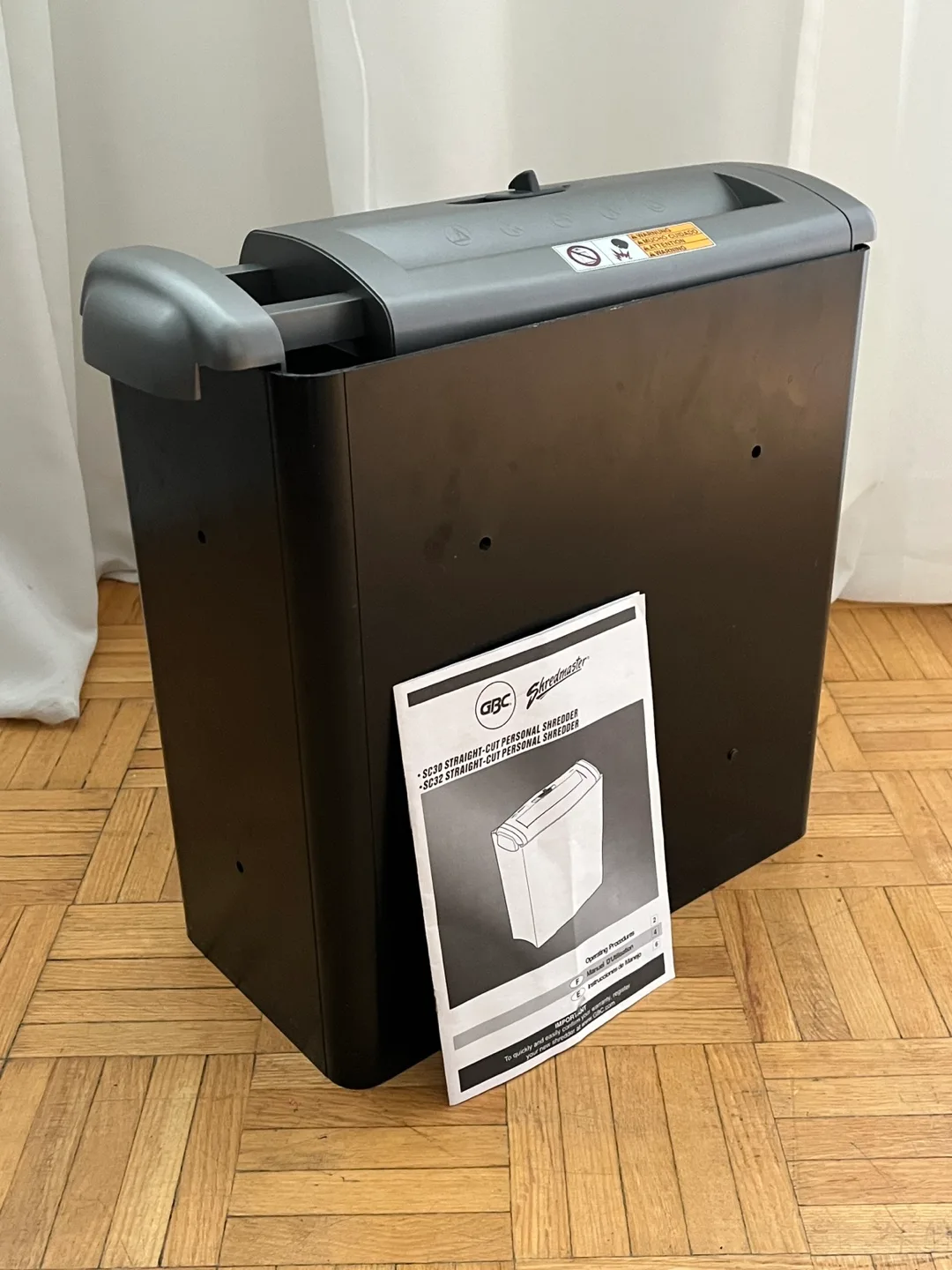 GBC Shredmaster SC30 Paper Shredder thumbnail