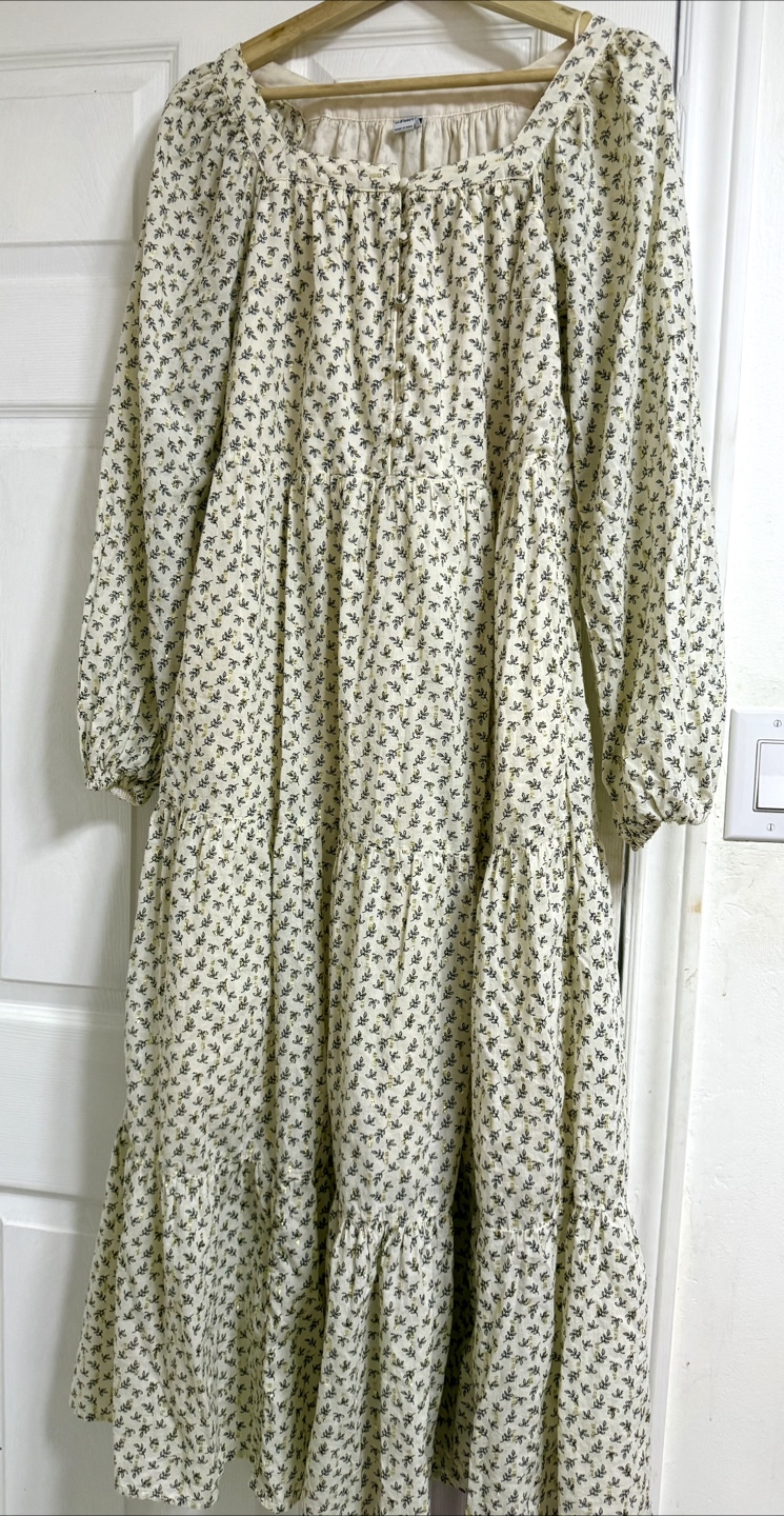 Floral Tiered Dress
