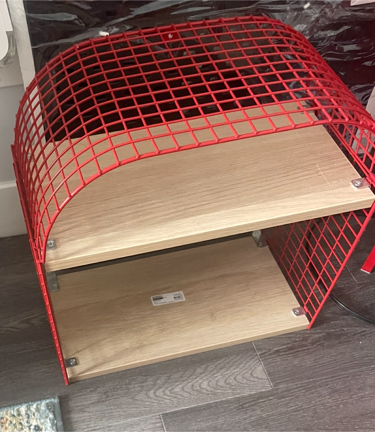 IKEA PS Metal Cabinet - Red