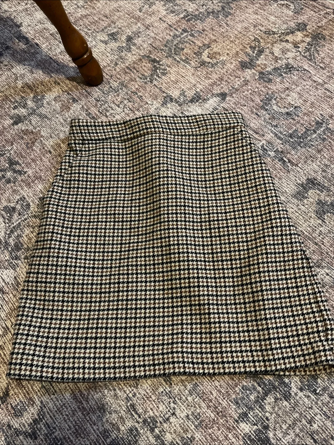Ever New Houndstooth Mini Skirt - Size 2 thumbnail