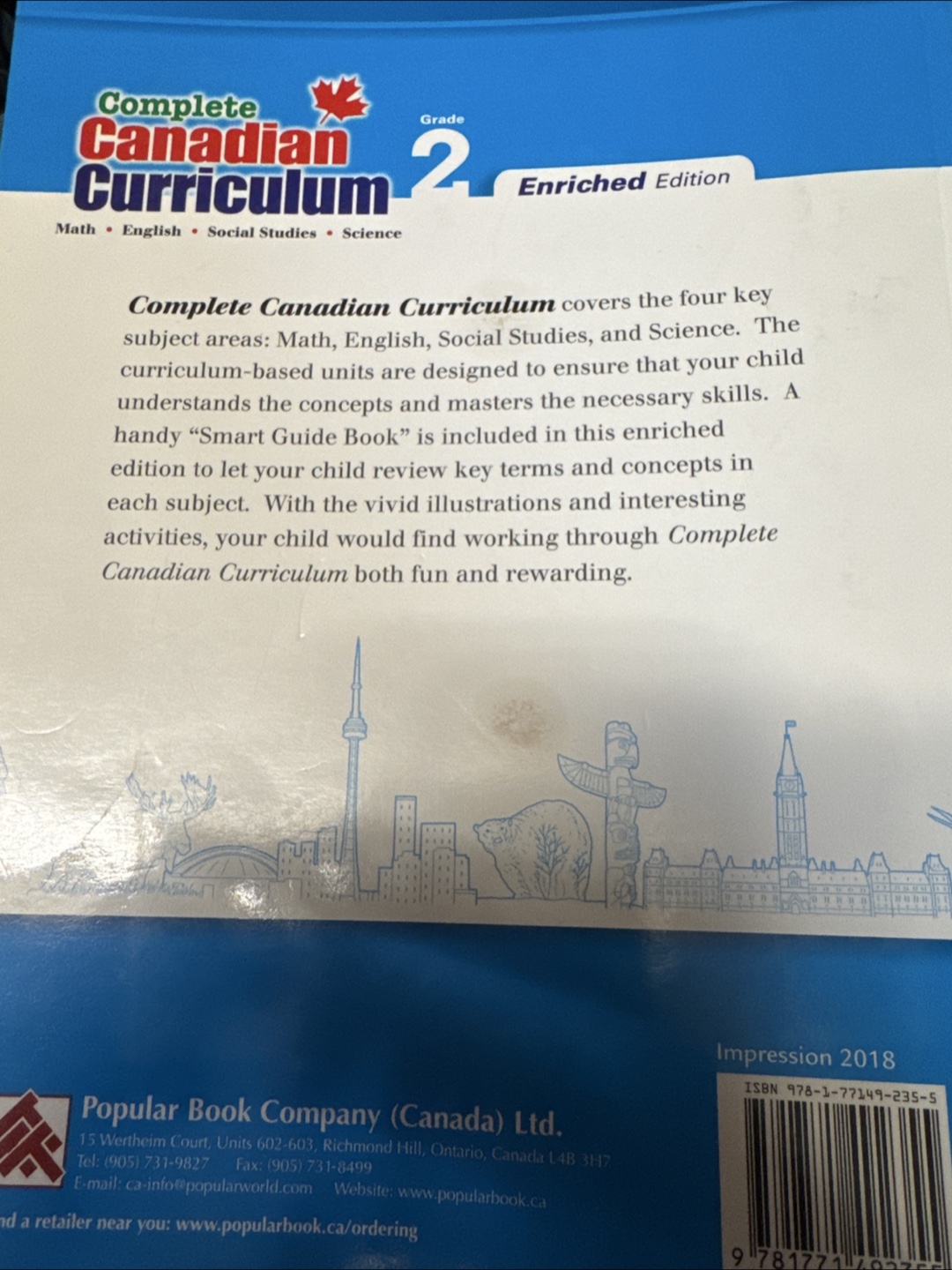Complete Canadian Curriculum Grade 2 Enriched Edition - photo 2