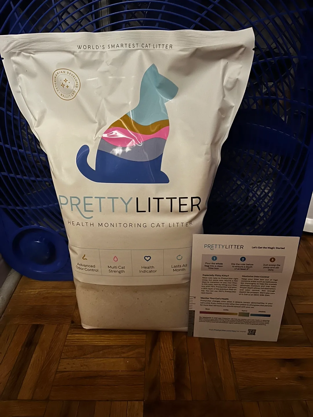 PrettyLitter Health Monitoring Cat Litter (6lbs) thumbnail