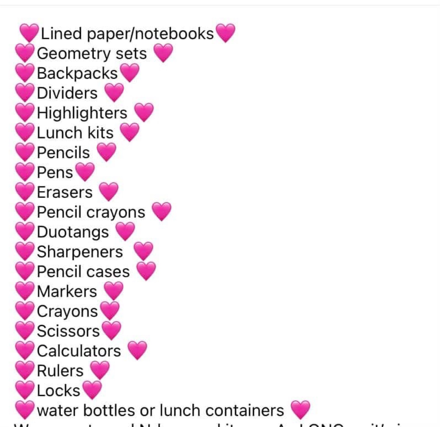 Looking for a new and used school supplies for our organization - photo 2