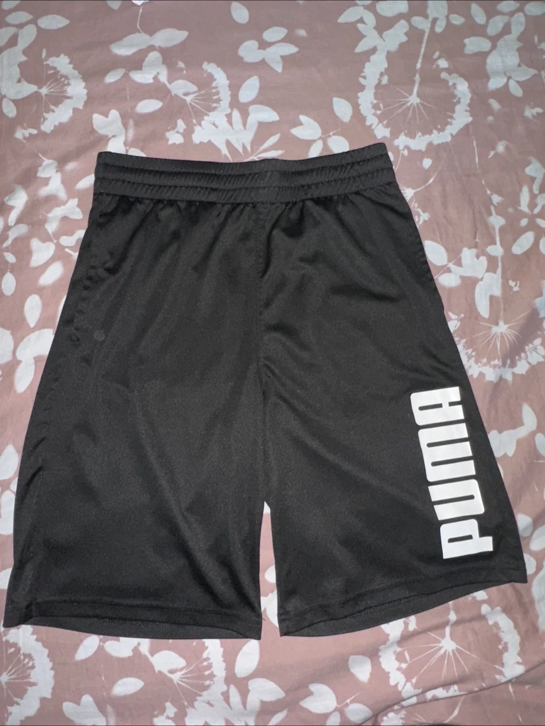 Puma Black Shorts - Size XL (14/16) thumbnail