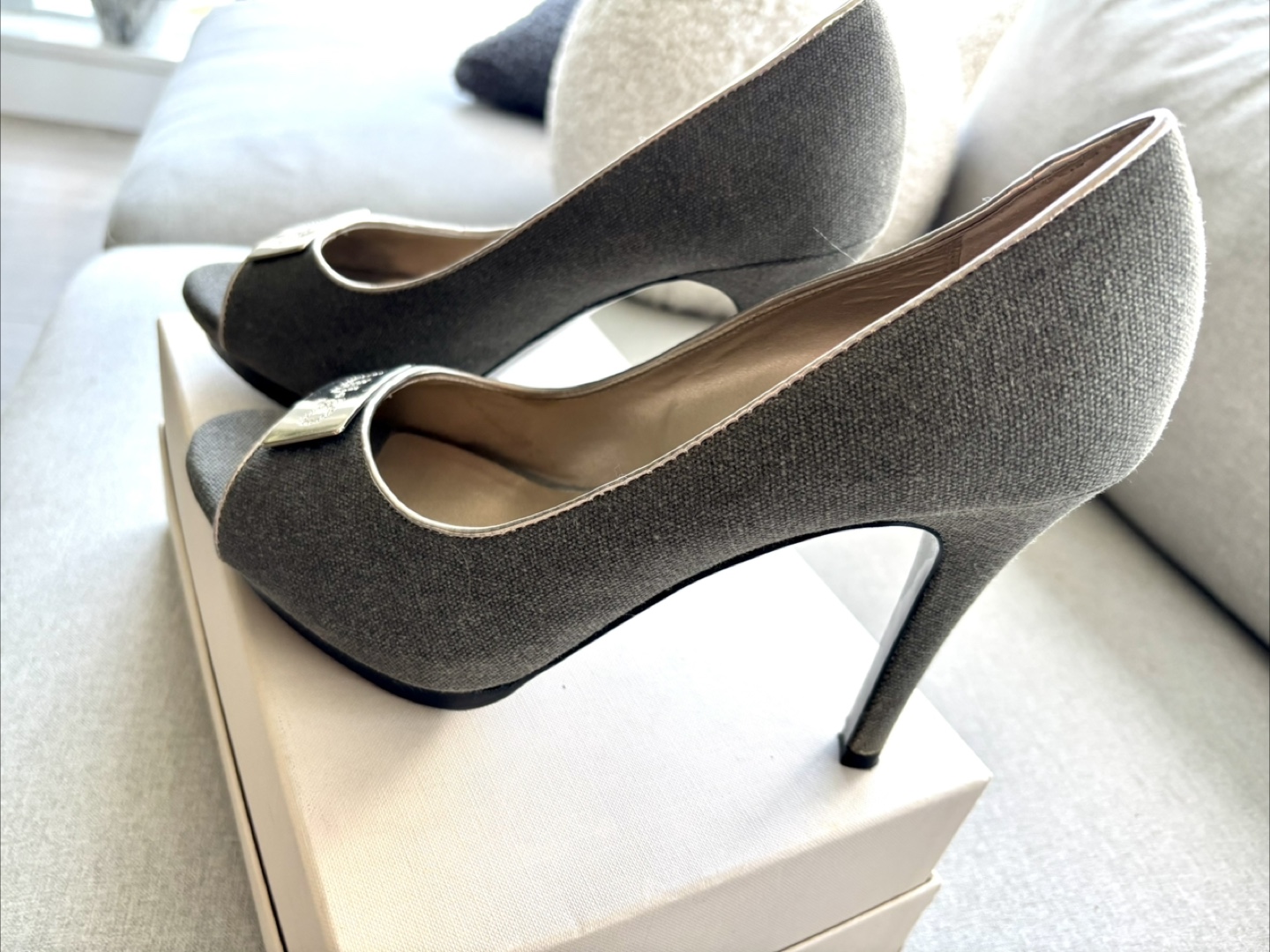 Liu Jo Heels - Size 40 - Grey - photo 2