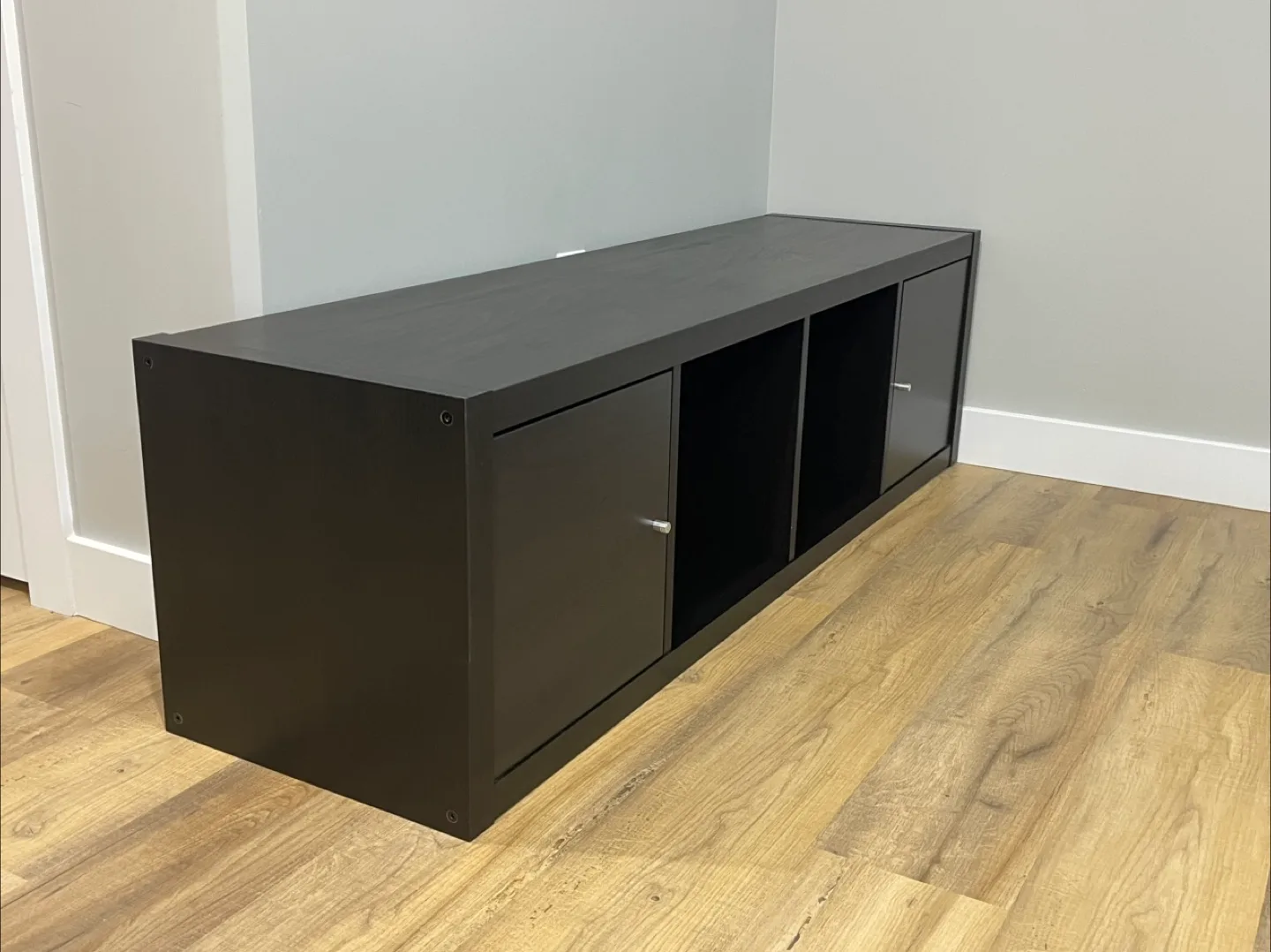 IKEA Black Shelf Unit thumbnail