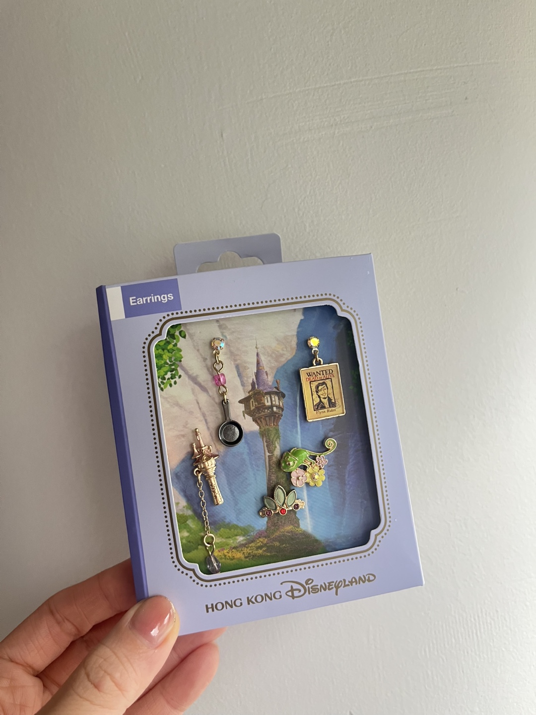 Hong Kong Disneyland Tangled Rapunzel Earrings - New - photo 2