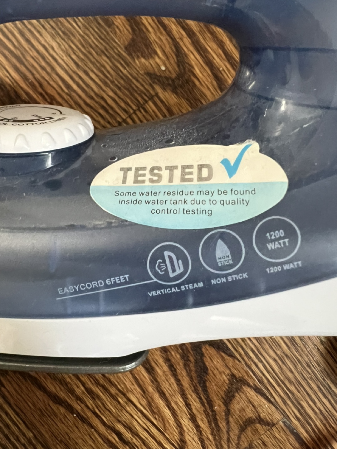 Utopia Home 1200 Watt Steam Iron - photo 3