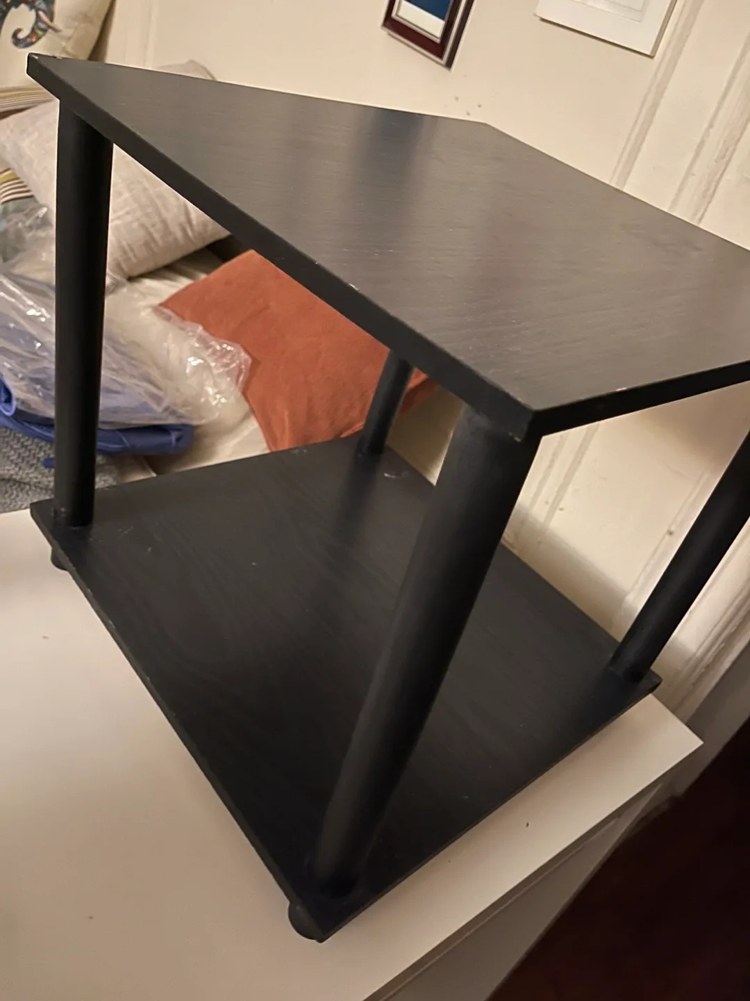 Black Side Table - 16.5" wide thumbnail
