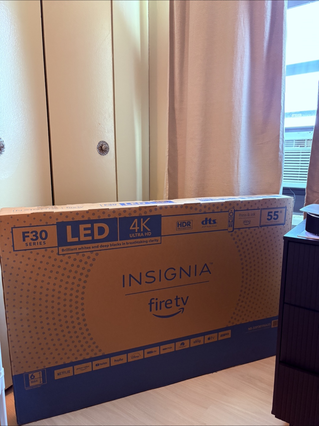 Insignia 55" Class F30 Series LED 4K Fire TV