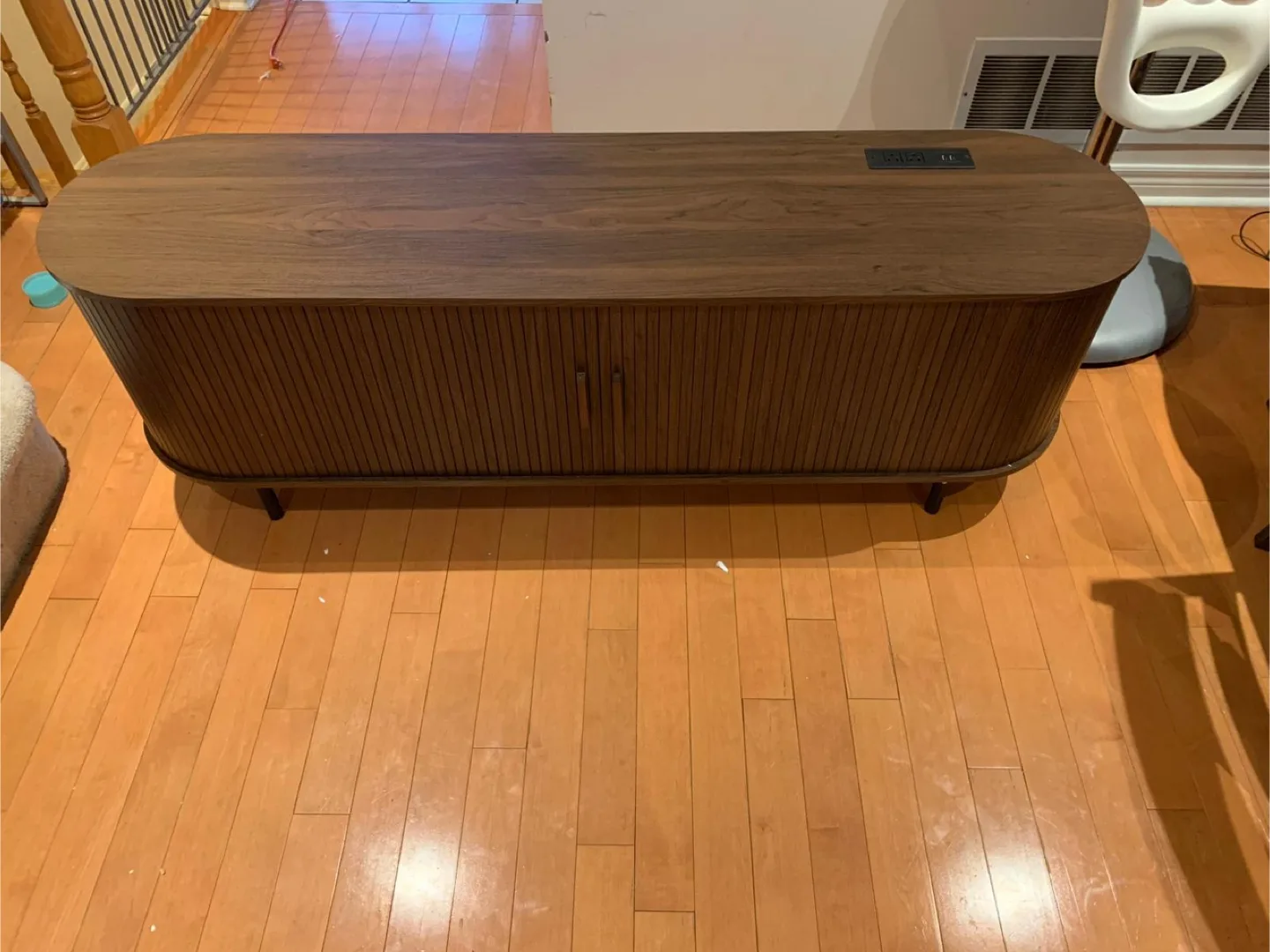 Jalonda Modern Wood TV Stand - Fits up to 80" TVs thumbnail