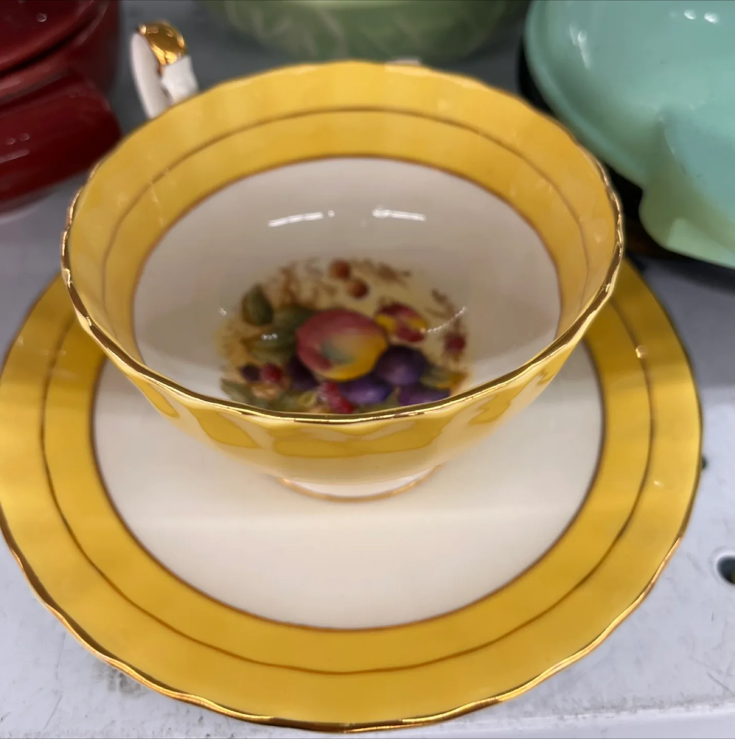 Antique Aynsley Teacups and Saucers thumbnail
