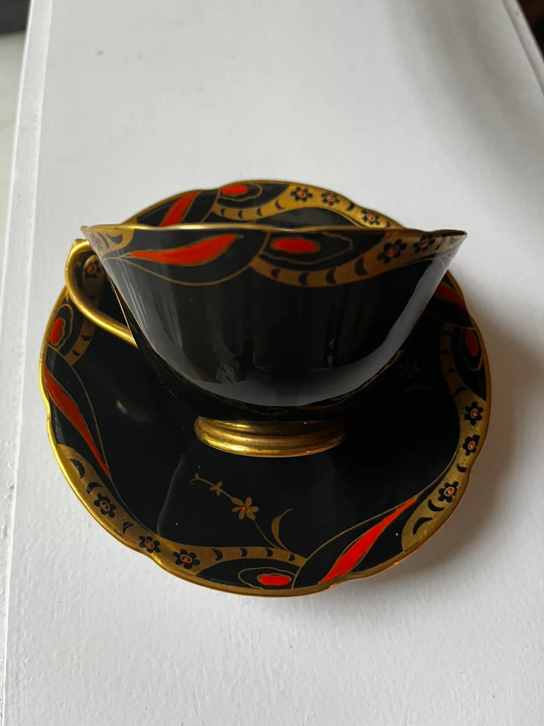 Antique Aynsley Teacups and Saucers image indicator(4)