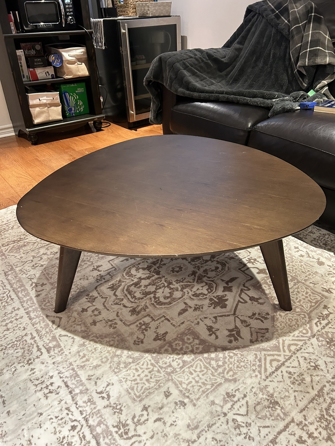 Mid-Century Modern Brown Coffee Table