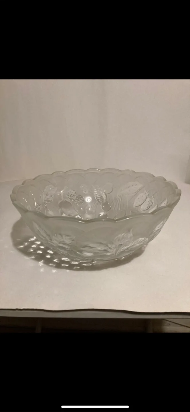 Laura Glass Bowl - 10.5" x 5" thumbnail