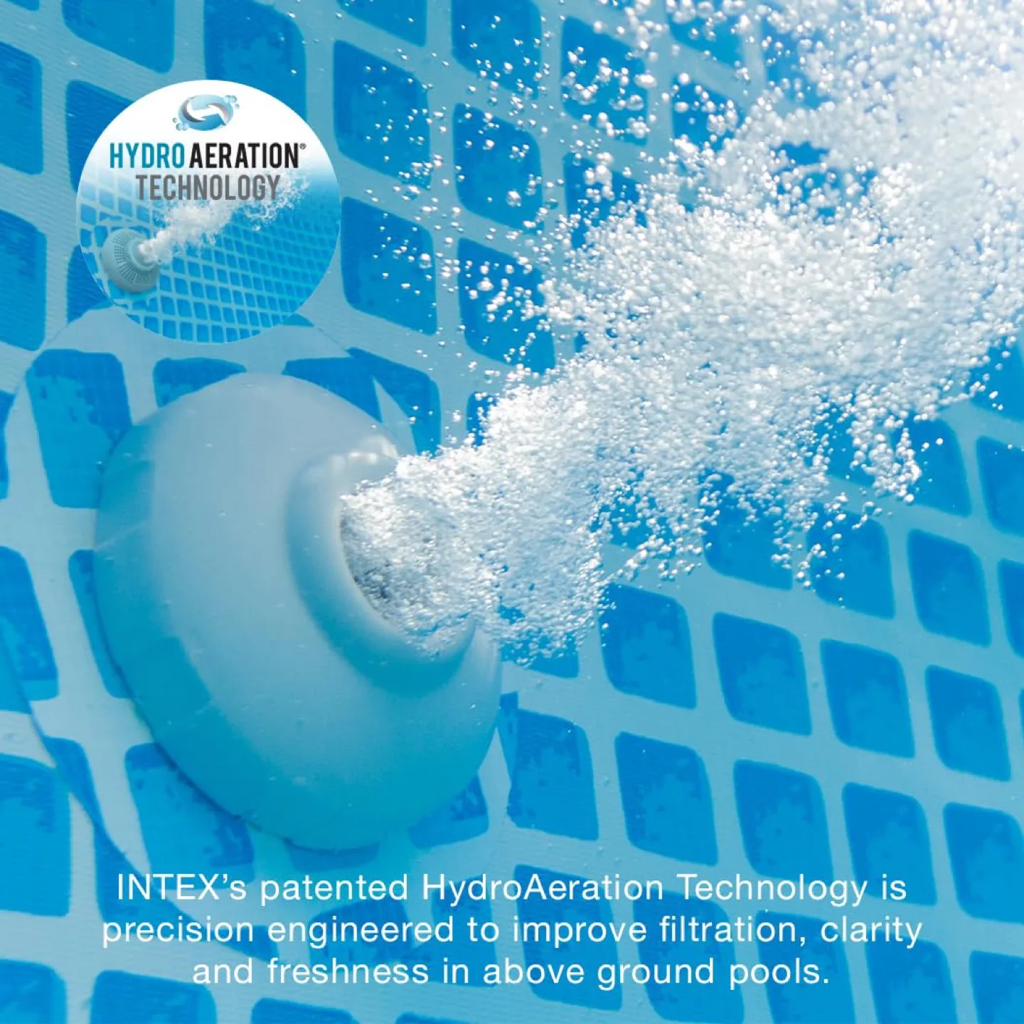 Intex Krystal Clear Cartridge Filter Pump for Above Ground Pools image indicator(4)