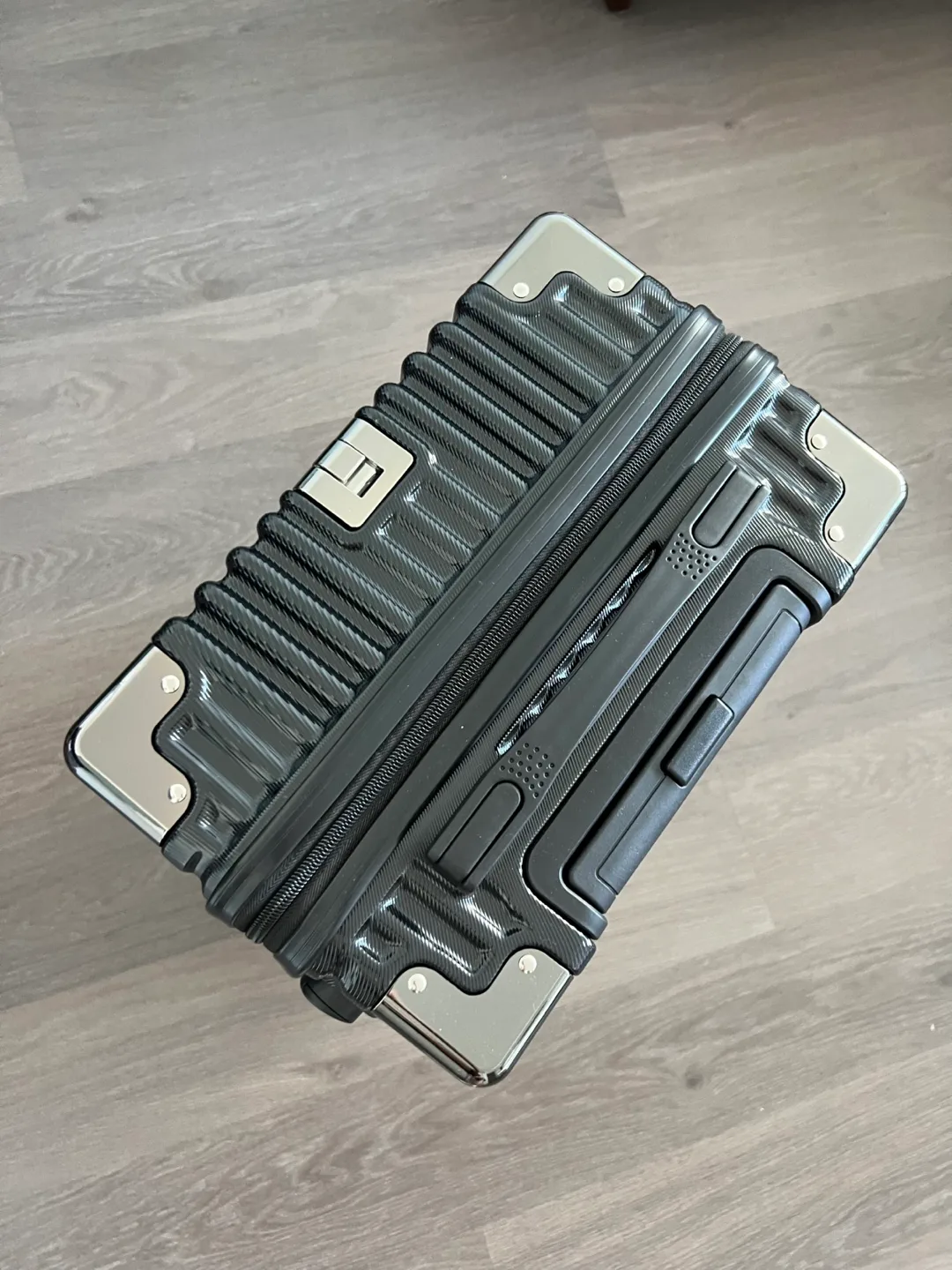 Brand new never used Black Carry-On Suitcase image indicator(3)