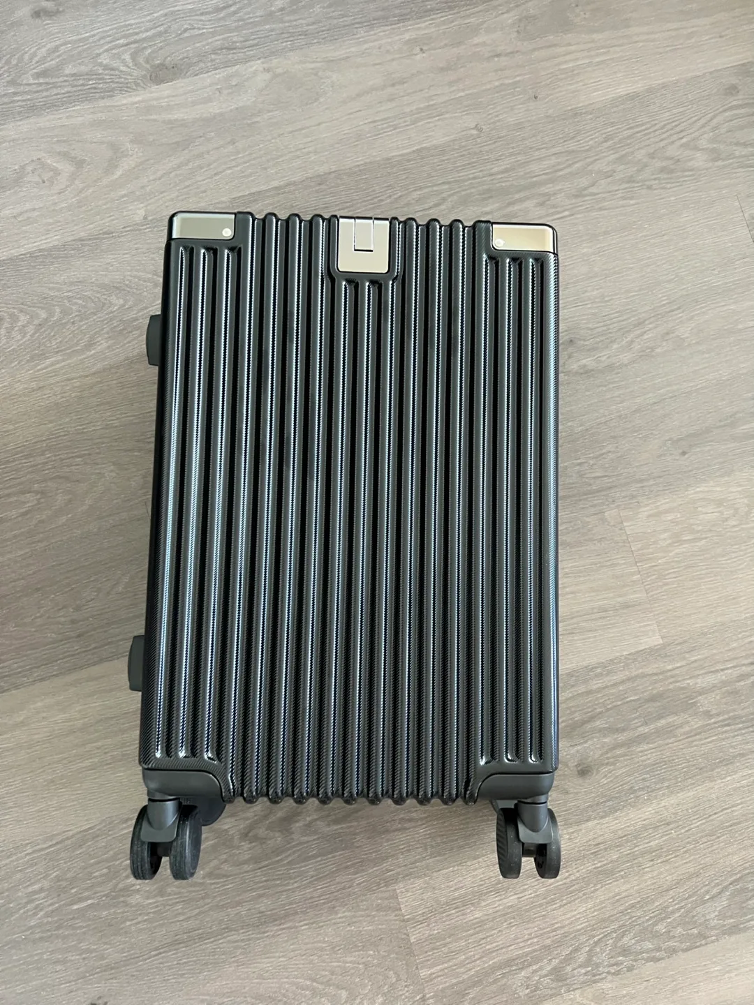 Brand new never used Black Carry-On Suitcase image indicator(2)