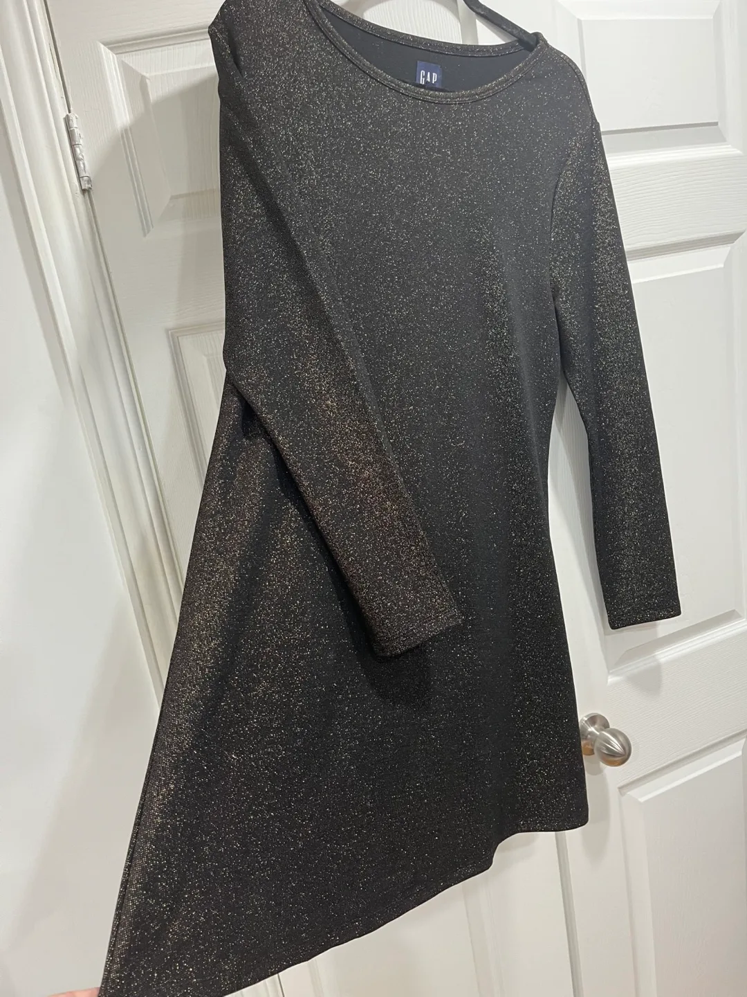 GAP Black & Gold Dress - XL thumbnail