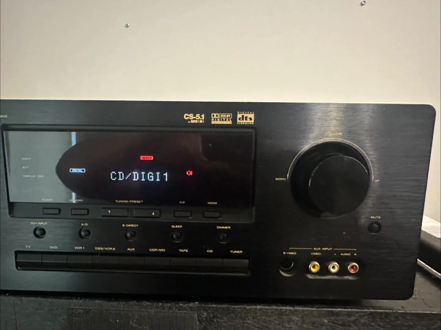 Marantz SR6200 6.1 receiver 110 watts per channel image indicator(3)
