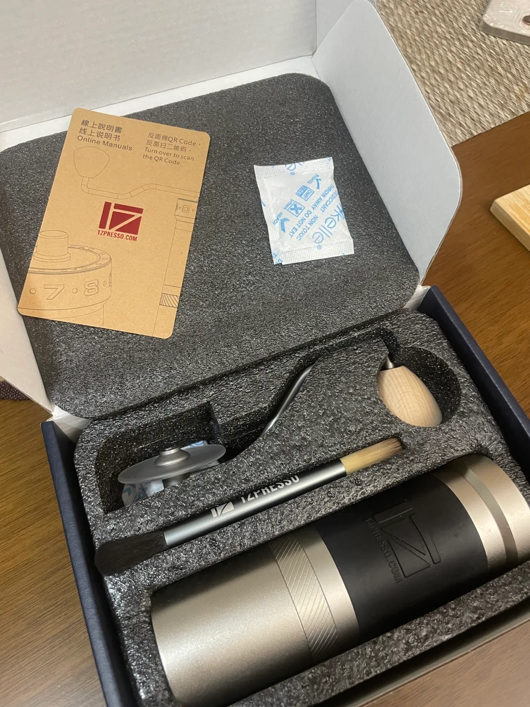 1Zpresso J-Max S Manual Coffee Grinder image indicator(5)